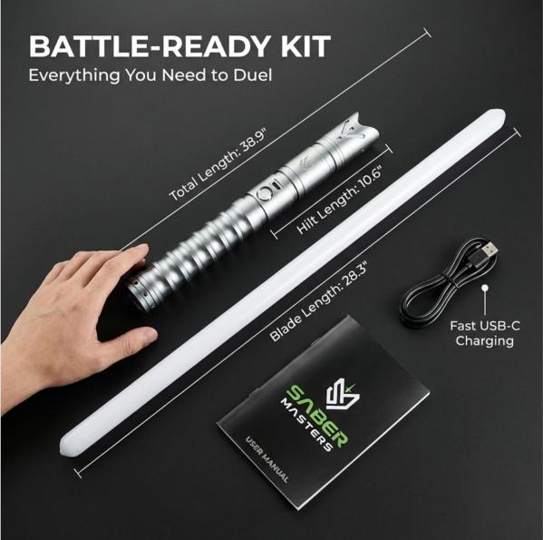 Ultimate Lightsaber 3.0- ''Victory'' Gunmetal
