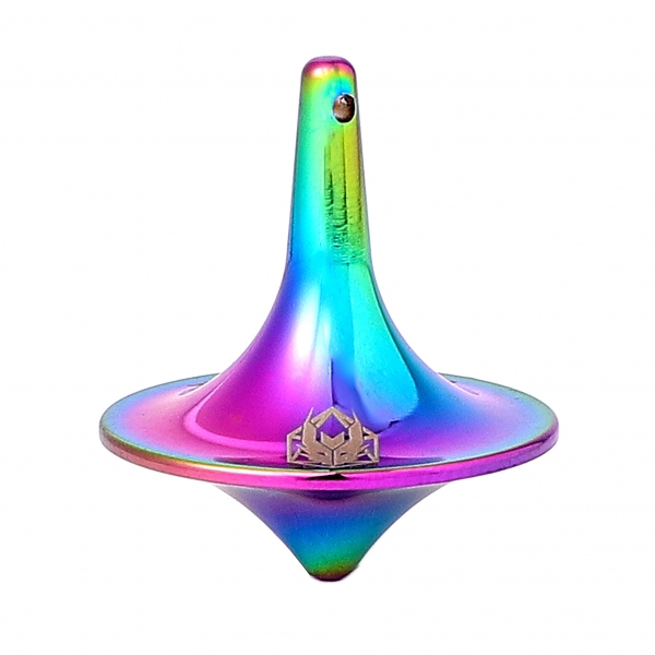 Metal Decision Timer Top Spinner- Rainbow