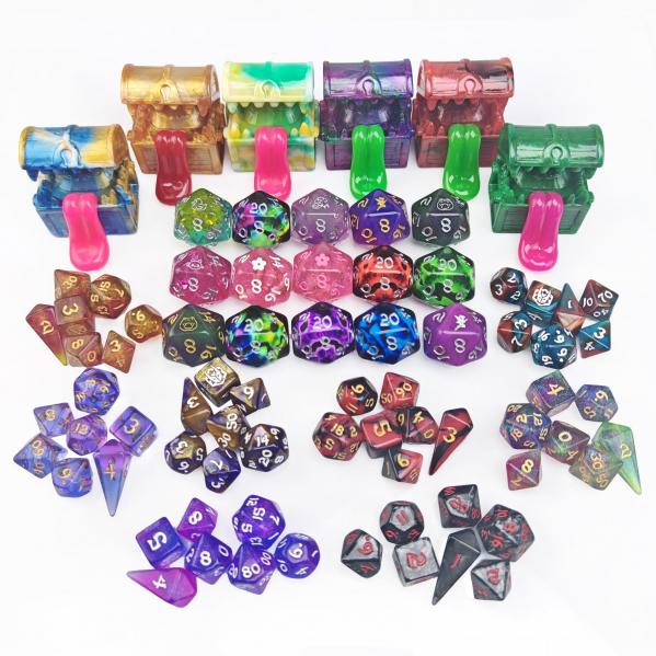 Box of Tricks - Mystery Mini Dice, D20, and Resin Mimic