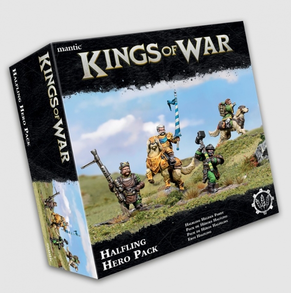 Kings Of War: Halfling Hero Pack