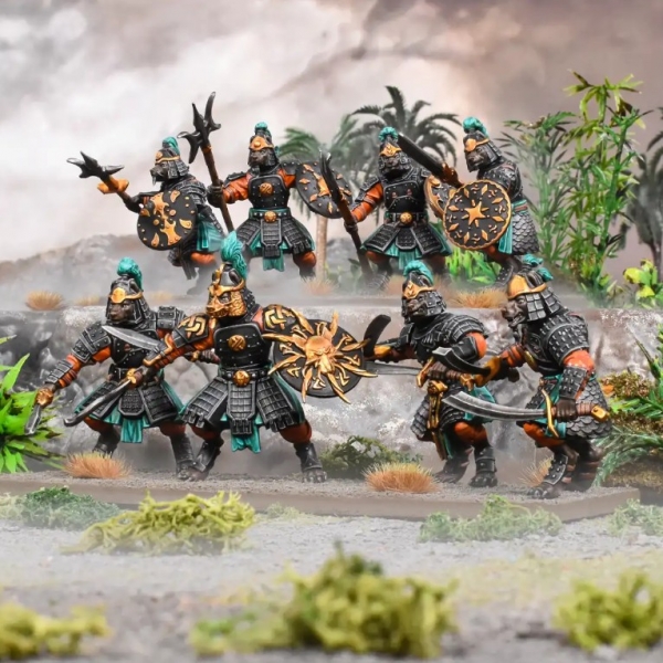 Kings Of War: Xirkaali Warrior/Spearwarden Regiment