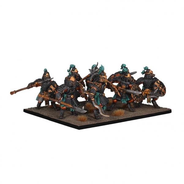 Kings Of War: Xirkaali Warrior/Spearwarden Regiment