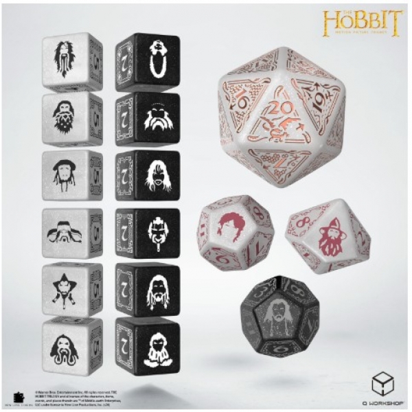 Q-Workshop: The Hobbit TCG Dice Set - Radian Dawn