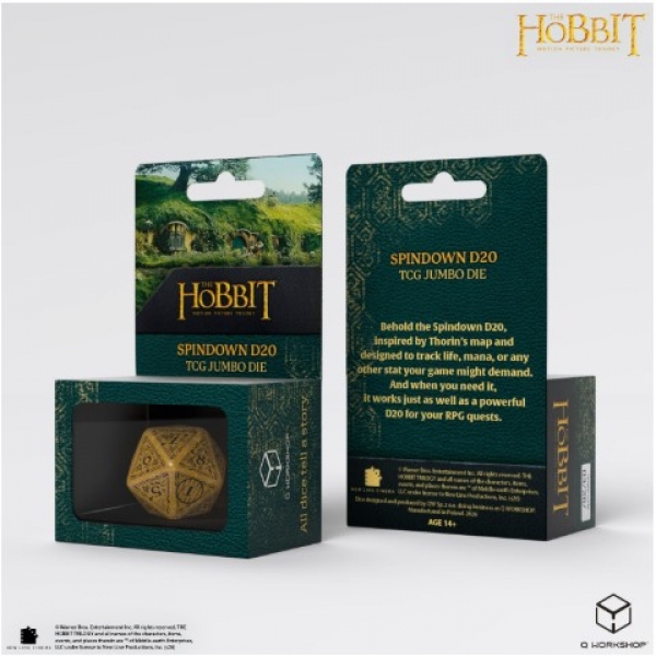 Q-Workshop: The Hobbit Spindown D20 - Solaris TCG Jumbo Dice