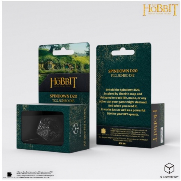 Q-Workshop: The Hobbit Spindown D20 - Umbral TCG Jumbo Dice