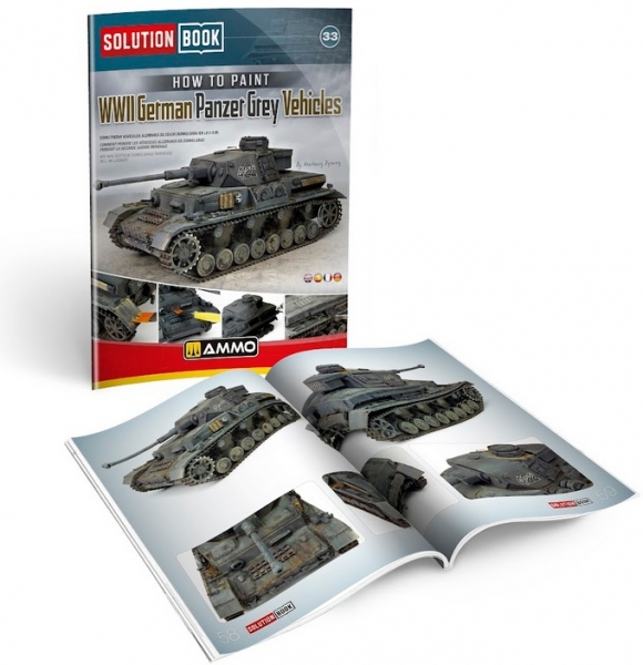 AMMO: Solution Book 33 - How to Paint WWII German Panzer Grey Vehicles