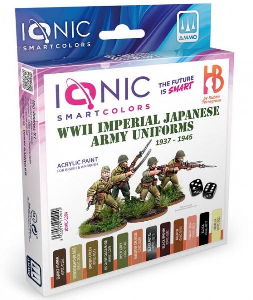 AMMO: IONIC WWII Imperial Japanese Army Uniforms 1937-1945 Paint Set