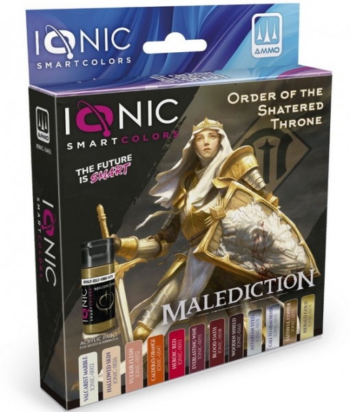 AMMO: IONIC Malediction Order of the Shattered Throne Paint Set