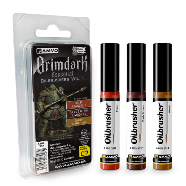 AMMO: IONIC Grimdark Essential Oilbrushers Vol. 1