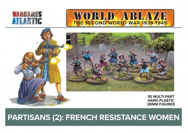 Partisans (2) French Resistance Women