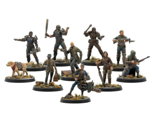 Fallout: Wasteland Survivors Core Miniatures Set (Plastic)