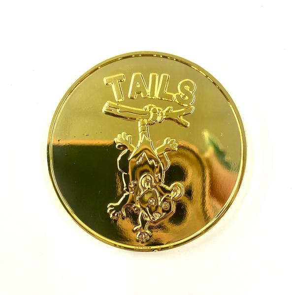 Trash Bandit Heads and Tails Coin - Gold