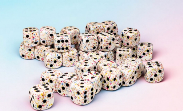 Chessex Dice Sets: Speckled Birthday 12mm d6 Dice Block (36)
