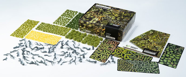 Gamer's Grass Boxed Sets - Jungle Floor Basing Box