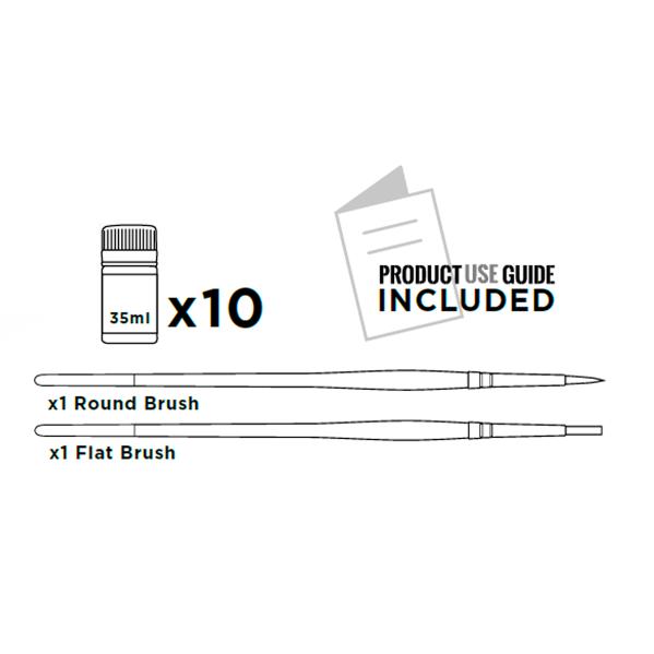 AK-Interactive: Weathering Dry Pigments Effects Set