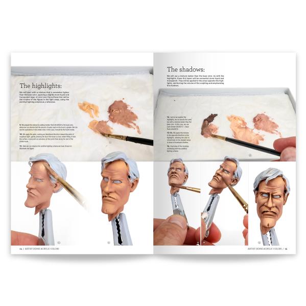 AK-Interactive: Artist Dense Acrylic Color- Practical User Guide by Julio Cabos