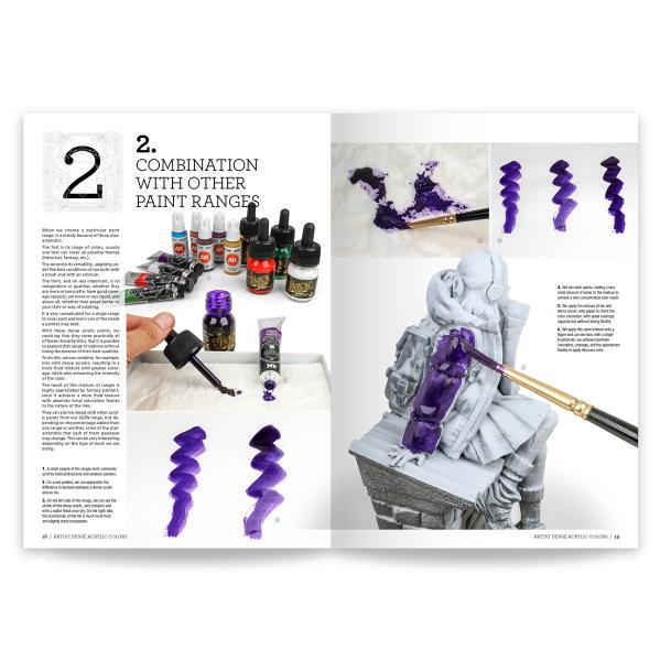 AK-Interactive: Artist Dense Acrylic Color- Practical User Guide by Julio Cabos