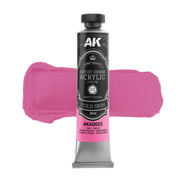 AK-Interactive:  COLD SKIN - Artistic Dense Acrylic