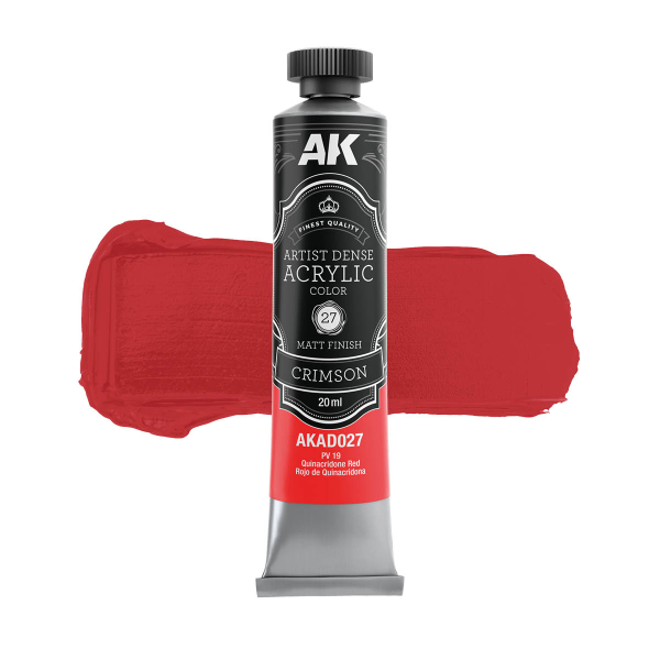 AK-Interactive: CRIMSON - Artistic Dense Acrylic