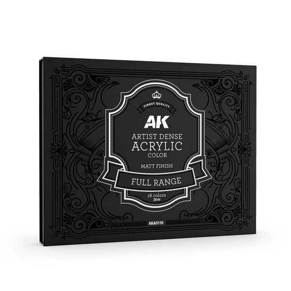 AK-Interactive: DELUXE EDITION BOX �EXPANSION 01� � ARTIST DENSE ACRYLIC COLOR