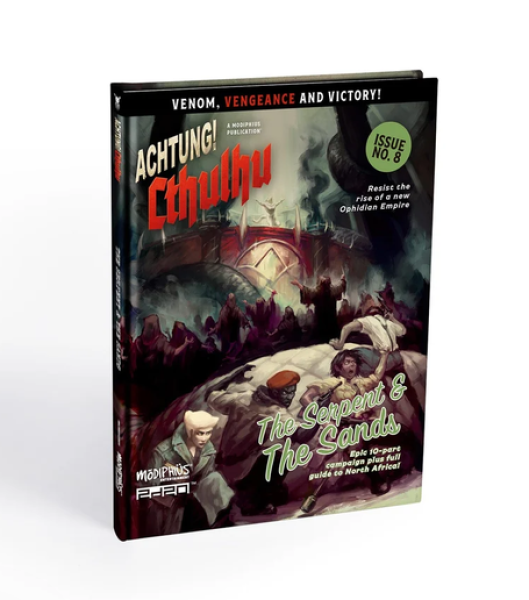 Achtung! Cthulhu 2d20: Serpent and the Sands