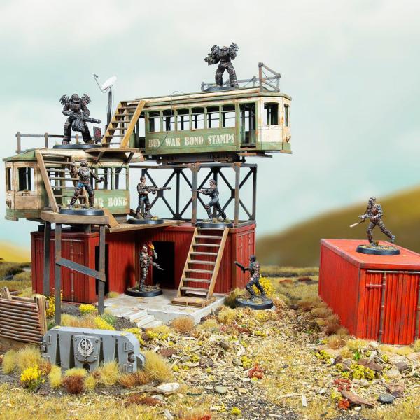 Fallout: Miniatures - Wasteland Raiders Core Set (Plastic)
