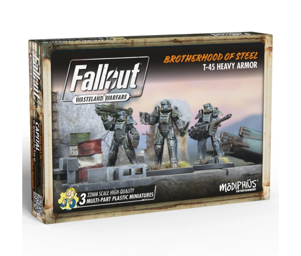 Fallout: Wasteland Warfare - Brother of Steel: Heavy Armour (T45)