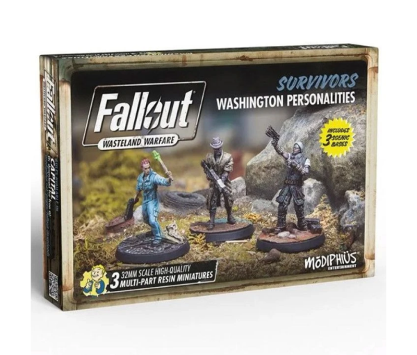 Fallout: Wasteland Warfare - Survivors: Washington Personalities