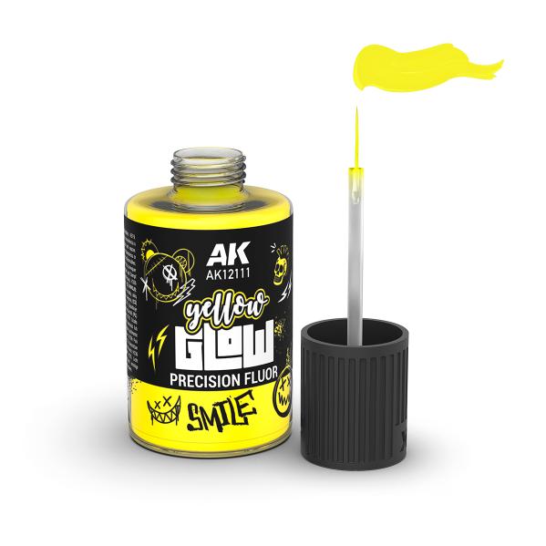 AK-Interactive: Yellow Glow Precision Base 30 ml