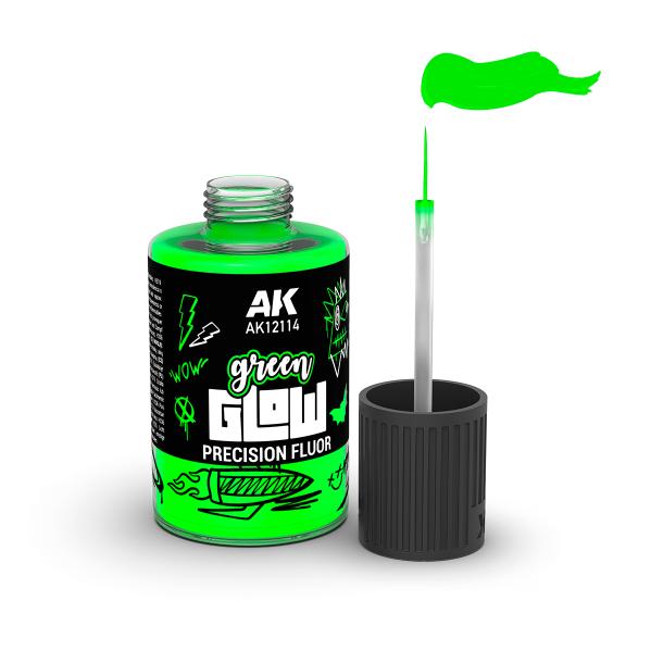 AK-Interactive: Green Glow Precision Base 30 ml