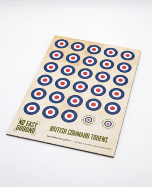 No Easy Ground British Command Tokens