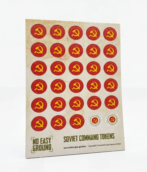 No Easy Ground Soviet Command Tokens