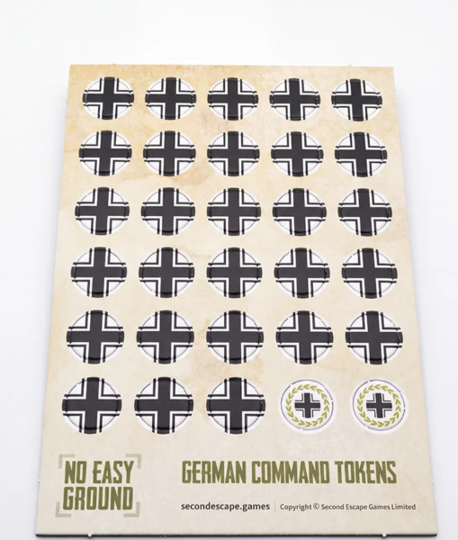 No Easy Ground German Command Tokens