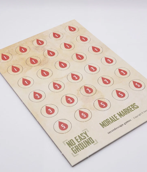 No Easy Ground Morale Markers