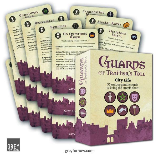 Guards of Traitor�s Toll City Life cards