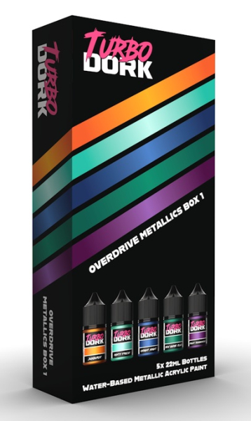 Turbo Dork Paints: Overdrive Metallics Box 1
