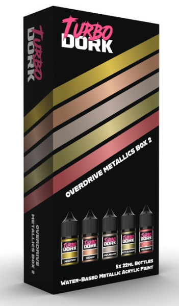 Turbo Dork Paints: Overdrive Metallics Box 2