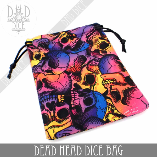 King of Crits Dice: Dead Head Bag