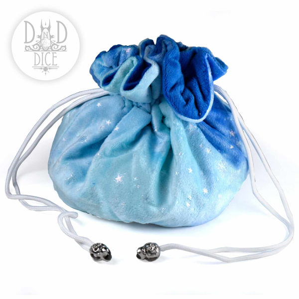 King of Crits Dice: Big Fuzzy Dice Bag - Dusk