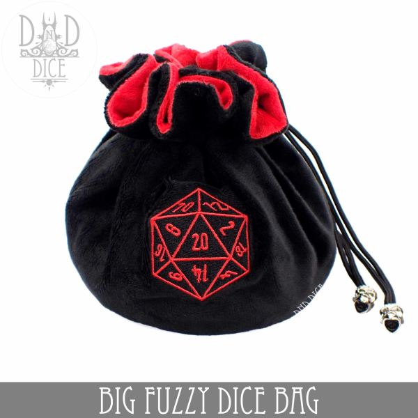 King of Crits Dice: Big Fuzzy Dice Bag #5