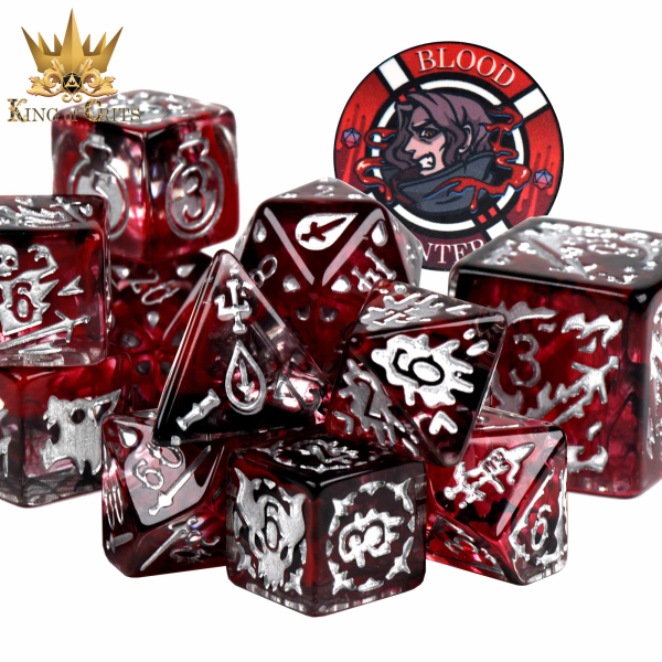 King of Crits Dice: Blood Hunter - 12 Dice Set