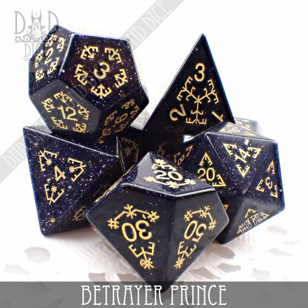 King of Crits Dice: Betrayer Prince (Gift Box)