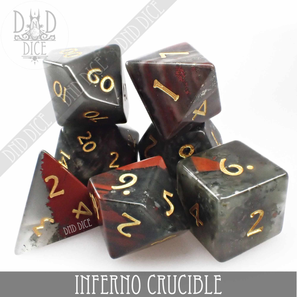 King of Crits Dice: Inferno Crucible (Gift Box)