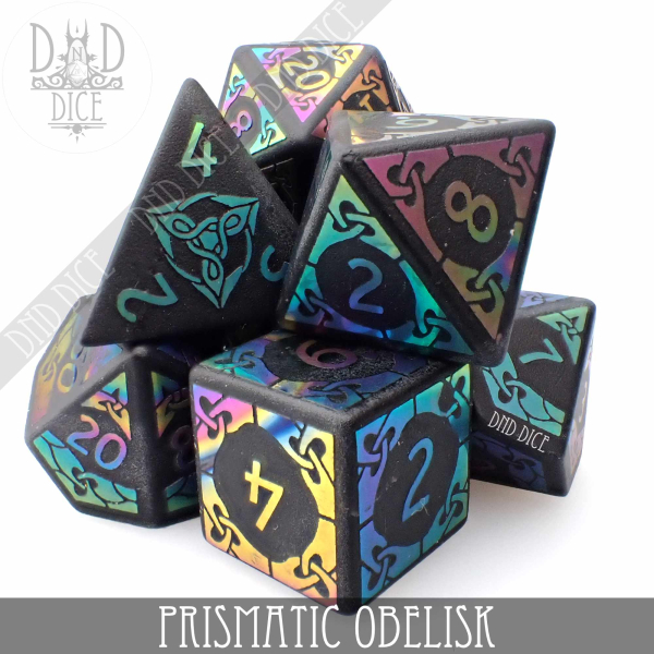 King of Crits Dice: Prismatic Obelisk (Gift Box)