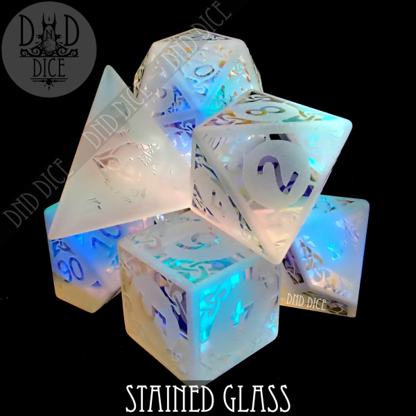 King of Crits Dice: Stained Glass (Gift Box)