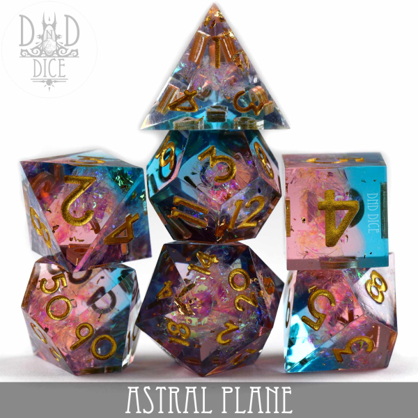 King of Crits Dice: Astral Plane (Handmade)