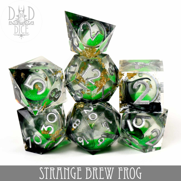 King of Crits Dice: Strange Brew : Frog (Liquid Core)