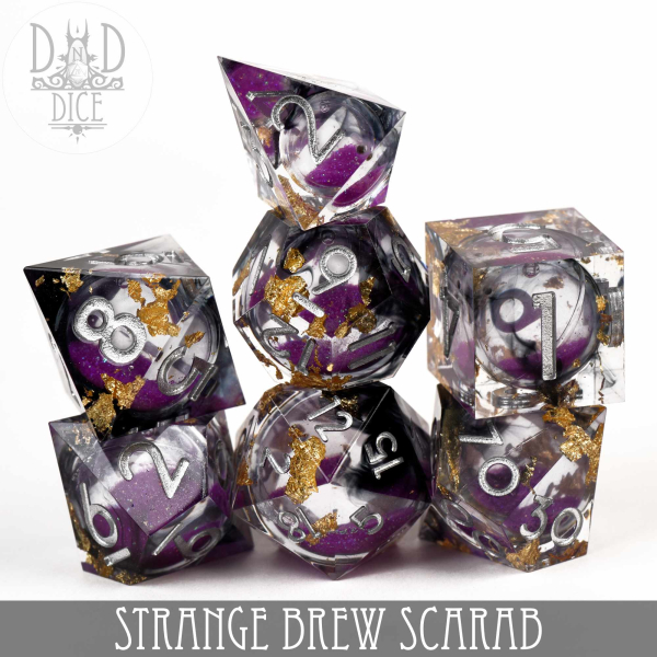 King of Crits Dice: Strange Brew : Scarab (Liquid Core)