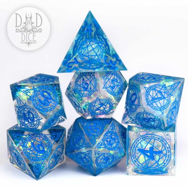 King of Crits Dice: Crown of Magic (Handmade)