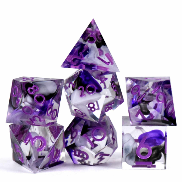 King of Crits Dice: Dazed for Days (Handmade)